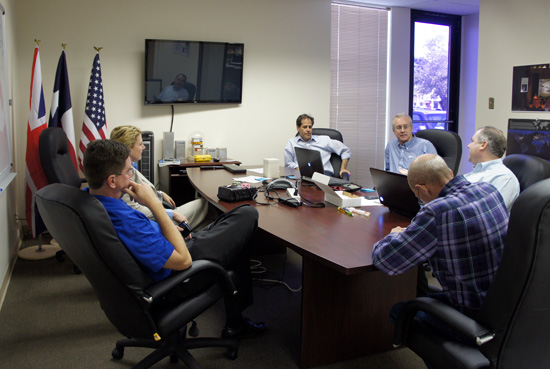 Some of NanoRacks Houston based team