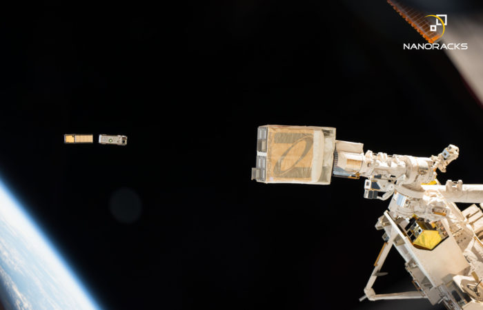 14th CubeSat Deployment from ISS