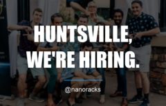 Nanoracks Hiring in Huntsville
